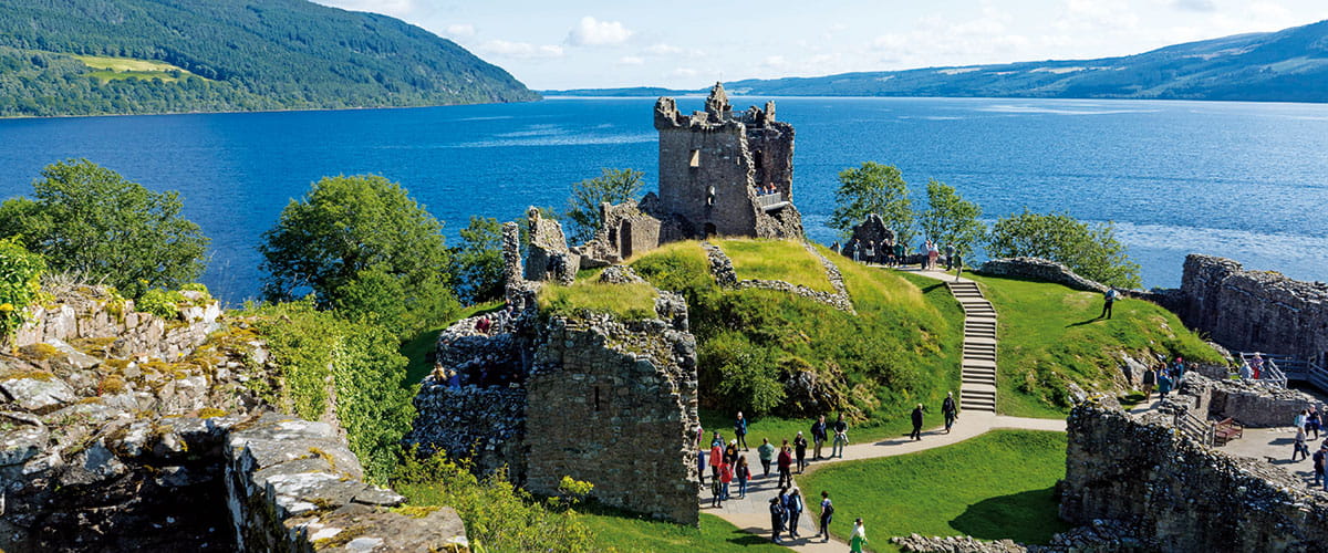 Urquhart Castle ruins, Scotland